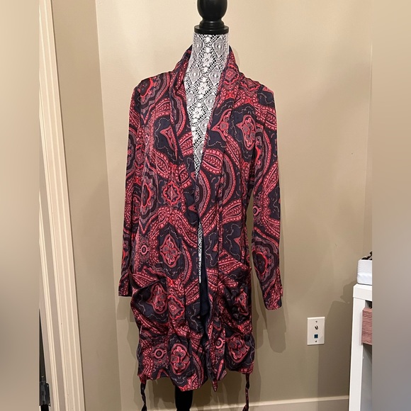 Free People Silk Robe Jacket - Picture 1 of 1